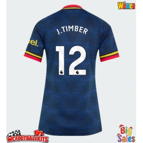 Arsenal Jurrien Timber #12 Replica Away Stadium Shirt for Women 2026-27 Short Sleeve